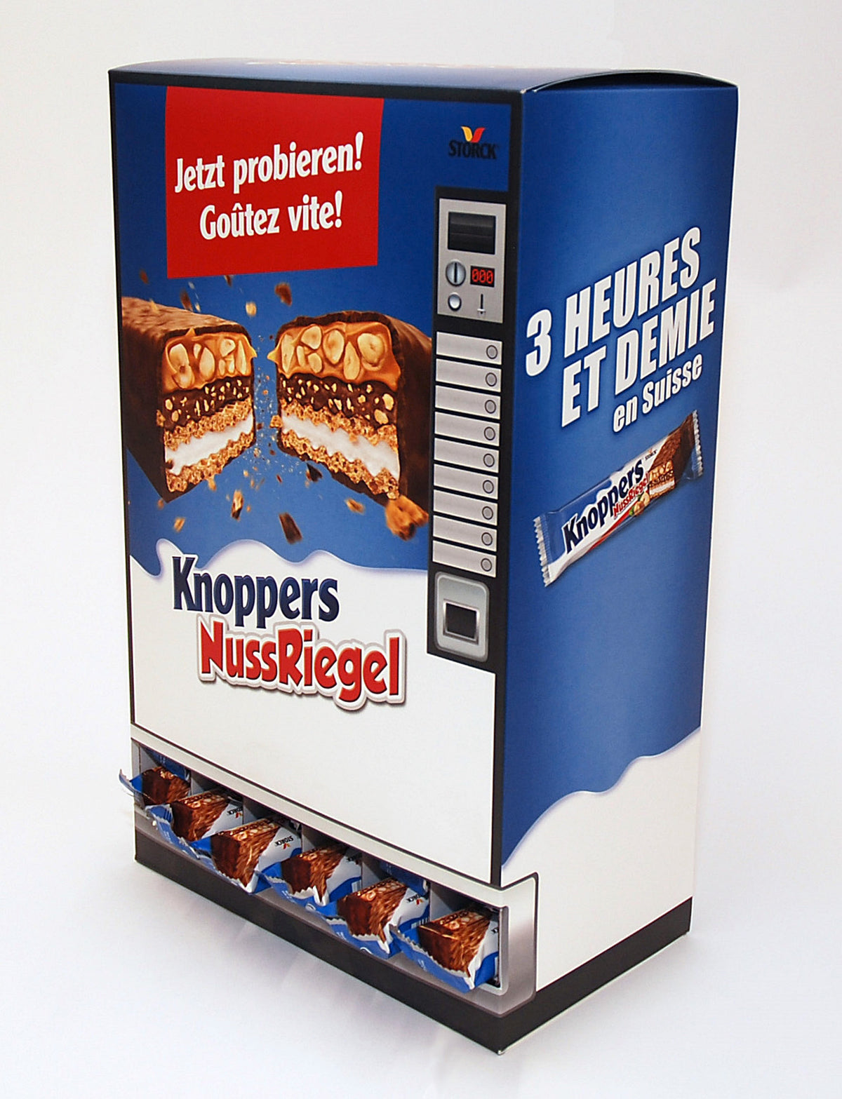 Knoppers Dispenser, Winner Swiss Packaging Award 2020
