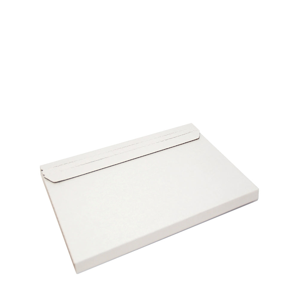 Postbox B5/20 | 250 x 176 x 20 | 51 g | weiss/braun - Versandtasche online bestellen